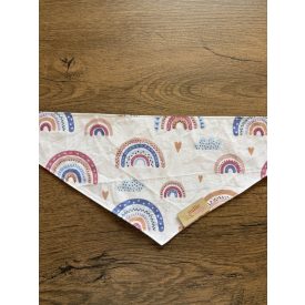 Szivárvány mintás kendő - S méret