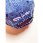 Dog dad baseball sapka - farmerkék