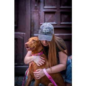 Antisocial Dog Mom baseball sapka - fekete