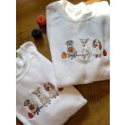 Halloweeni kutyás pulóver