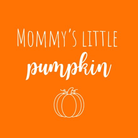 Mommy's little pumpkin kutyakendő