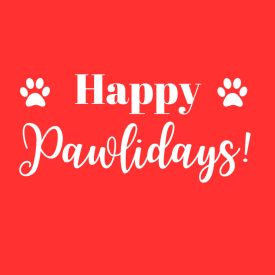 Happy pawlidays kutyakendő
