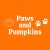 Paws and pumpkins kutyakendő
