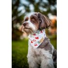 Karácsonyfadíszes kutya kendő