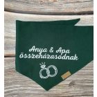 Esküvős kutya kendő