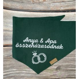 Esküvős kutya kendő