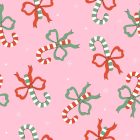 Rózsaszín karácsonyi masnis kutya nyakörv