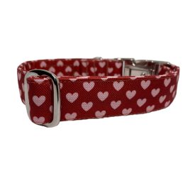 Apró szív mintás nyakörv