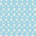 Babakék margarétás nyakörv