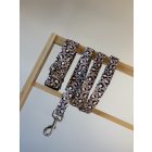 Párduc mintás nyakörv