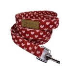 Apró szív mintás póráz