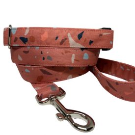 Terrazzo rózsaszín póráz