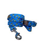 Méhecskés mintás póráz