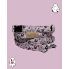 Rózsaszín szellem mintás kutya póráz