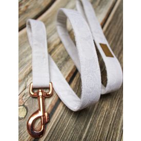 Csipkés póráz - Esküvői kutya póráz