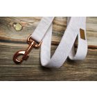 Csipkés póráz - Esküvői kutya póráz