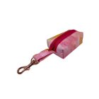 Barack, rózsaszín foltos kakizacsi tartó