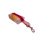 Barack, rózsaszín foltos kakizacsi tartó