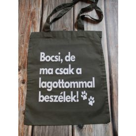Kutyás vászontáska