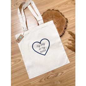 My dog is my bestie vászontáska